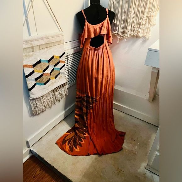 Free People Handpainted maxi dress - Picture 2 of 2